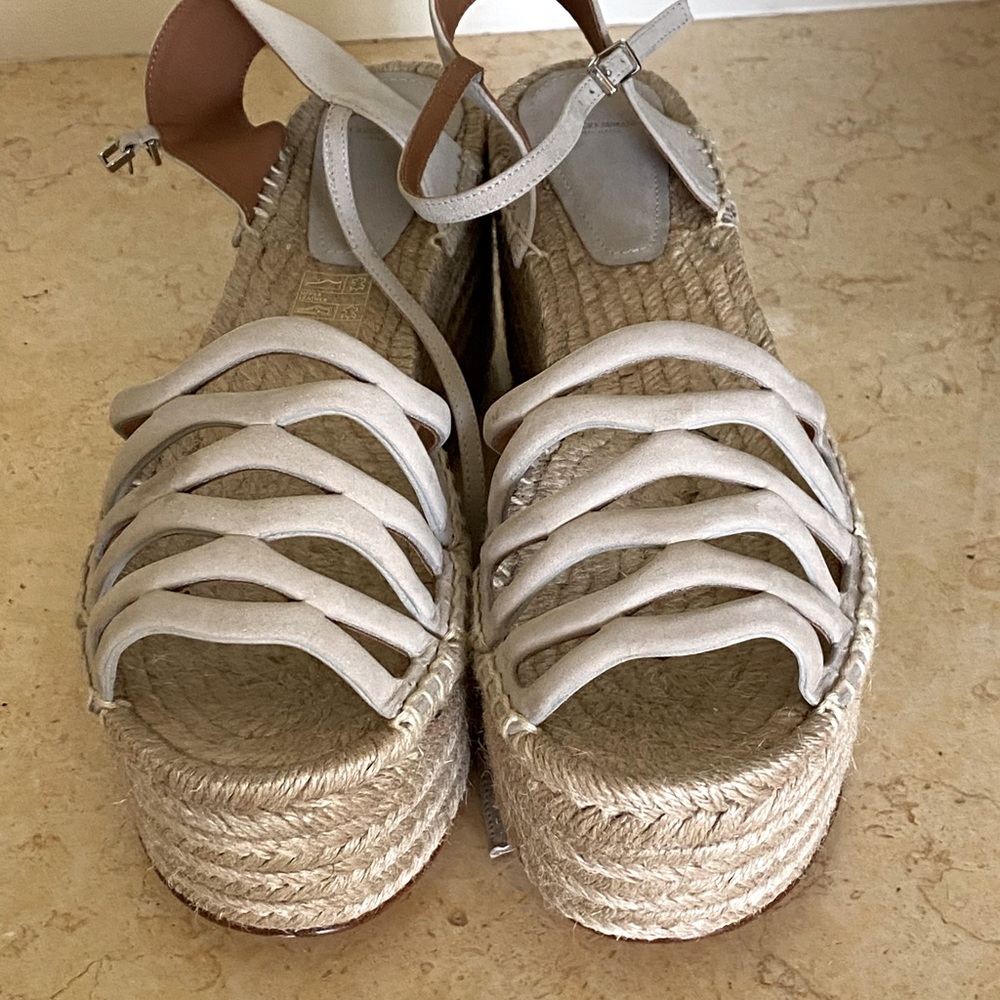Giorgio Armani platform wedges 38.5 new
